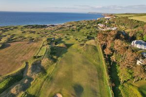 Royal Portrush 4th Dunes Aerial